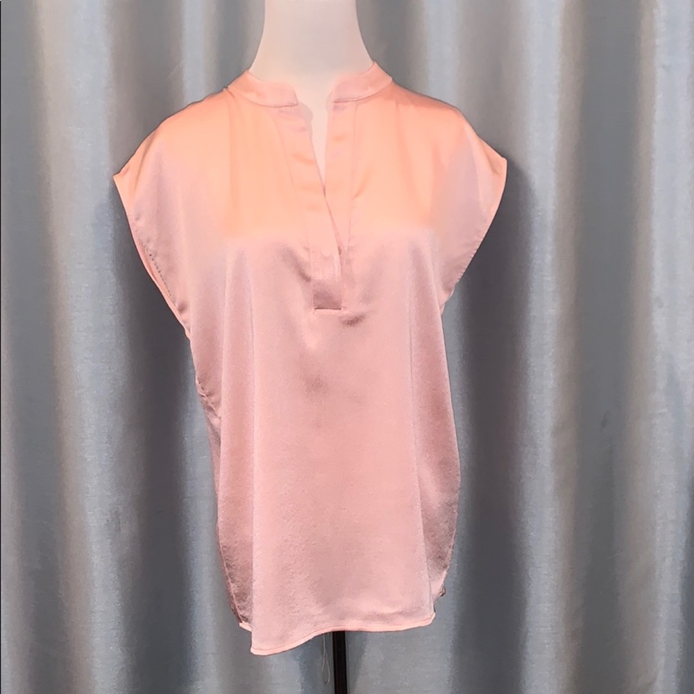 H&M Sleeveless Light Peach Blouse